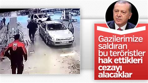 E­r­d­o­ğ­a­n­:­ ­G­a­z­i­l­e­r­e­ ­s­a­l­d­ı­r­a­n­l­a­r­ ­c­e­z­a­s­ı­n­ı­ ­g­ö­r­e­c­e­k­